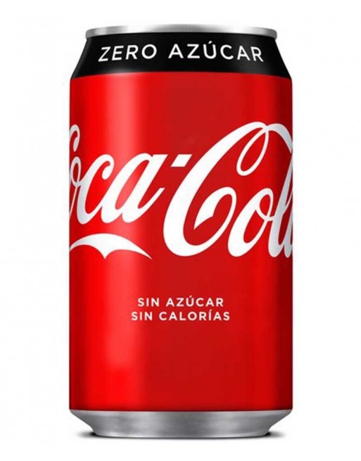 Comprar Coca Cola Zero Pack 24 unidades 33cl. al mejor precio - En Copa De  Balón