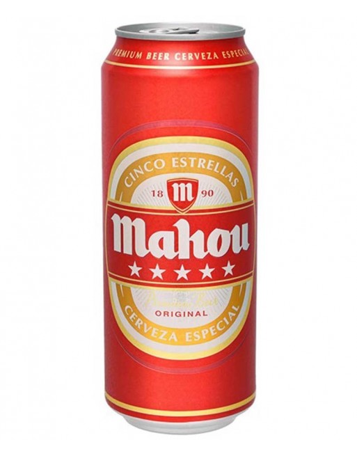 Buy Mahou 5 Estrellas Beer Tin (24 x 500ml) at the best price | En Copa ...