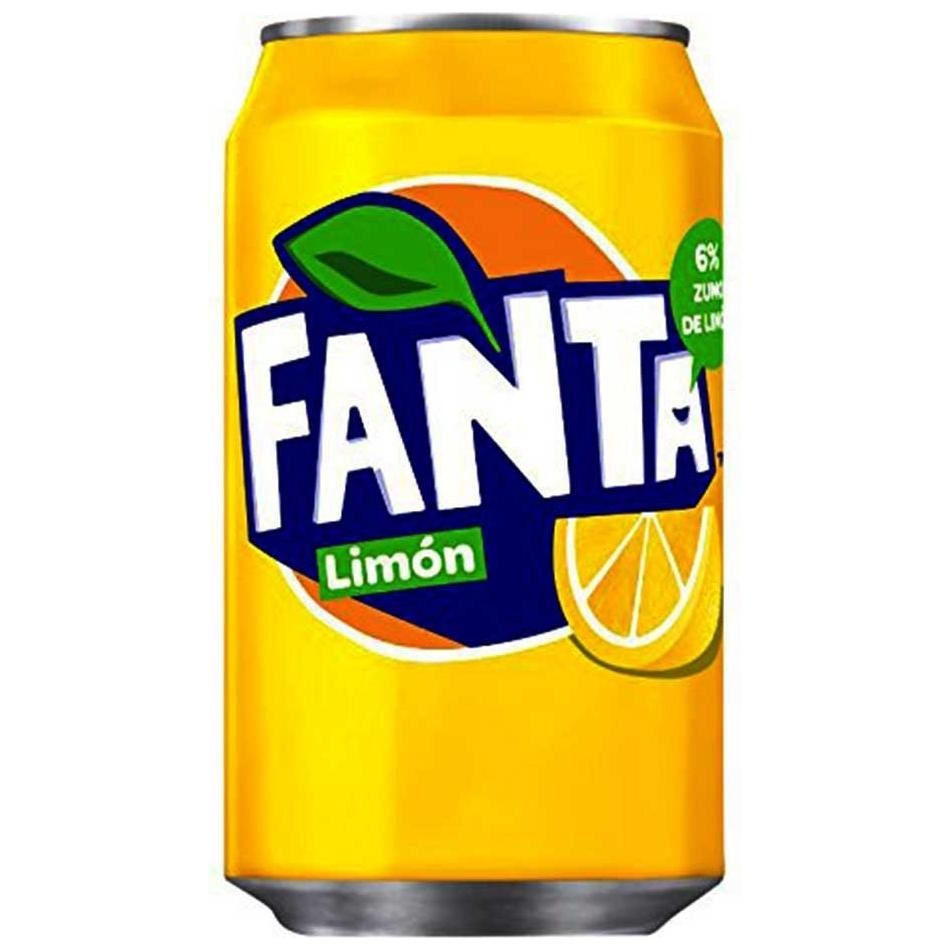 Fanta Lemon Can 33cl - Pack 24 units