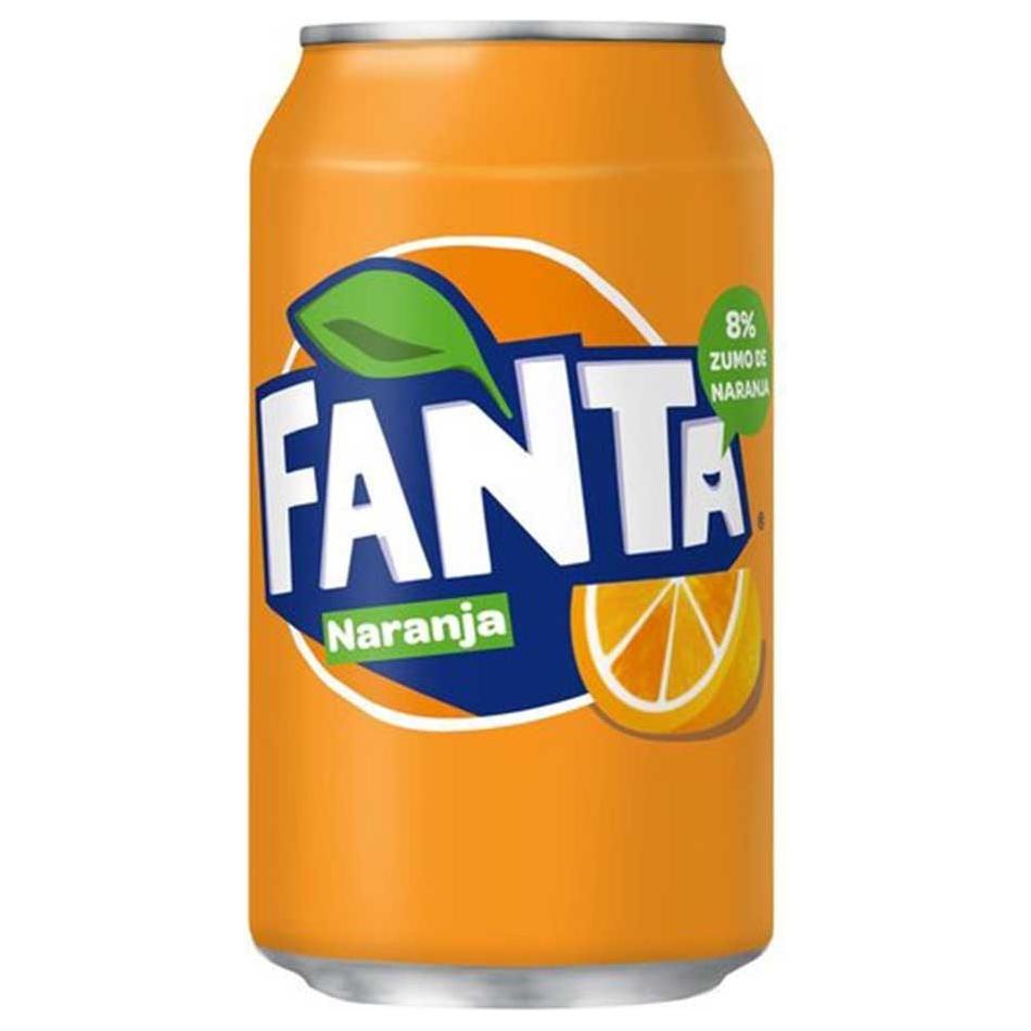 Fanta Naranja Pack 24 Unidades 33cl.