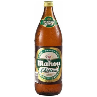 Cerveza Mahou Pack 6 Botellas 1L - En Copa de Balón