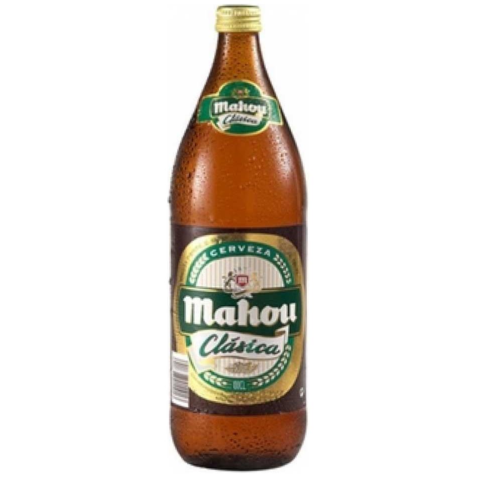 Cerveza Mahou Pack 6 Botellas 1L