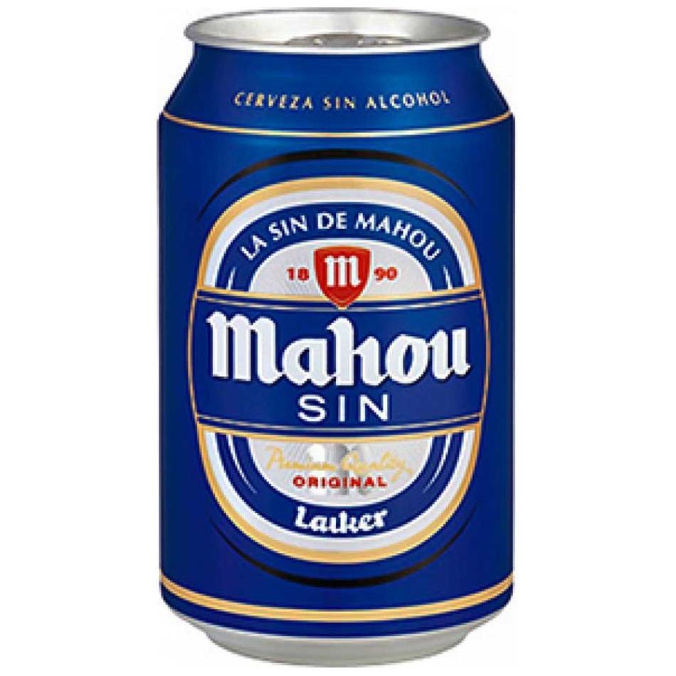 Cerveza Mahou Sin Alcohol Pack de 24 Latas 33cl.