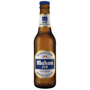 Cerveza Mahou Sin Pack 24 botellines - En Copa de Balón