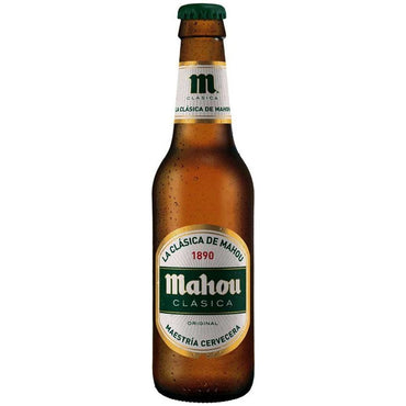 Cerveza Mahou Clásica Pack 24 botellines - En Copa de Balón