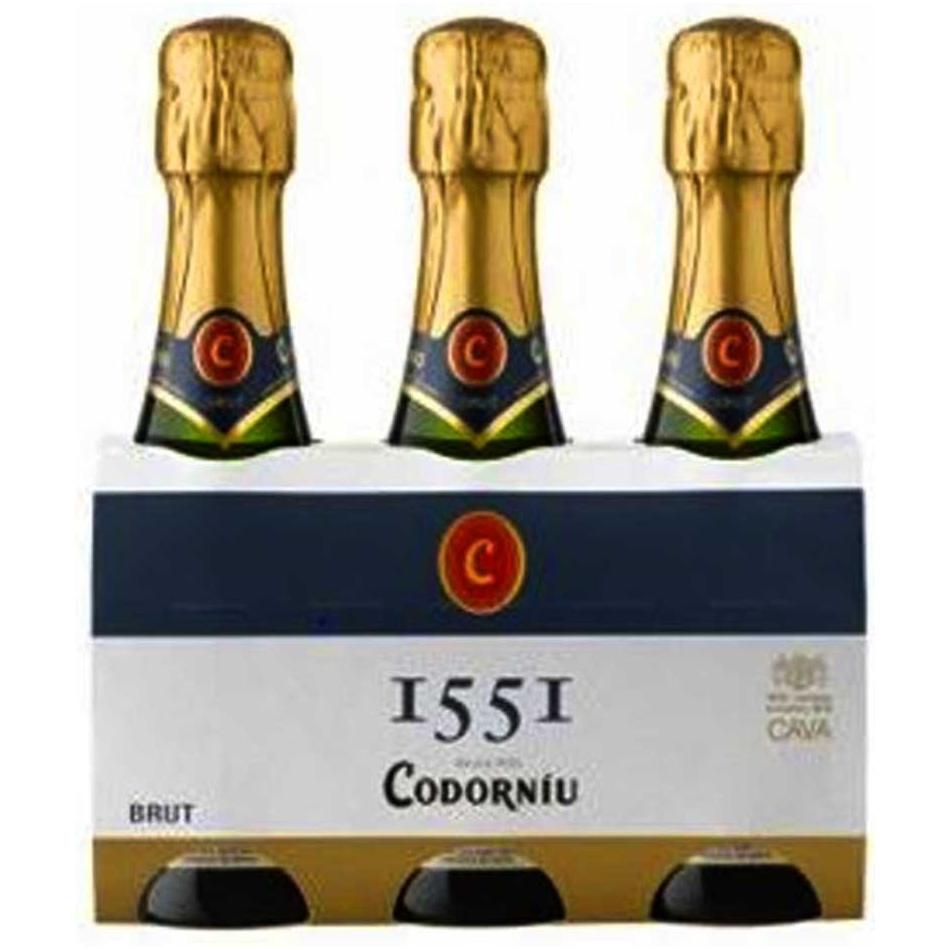 Cava Codorníu 1551 Pack 3 bottles 20cl.