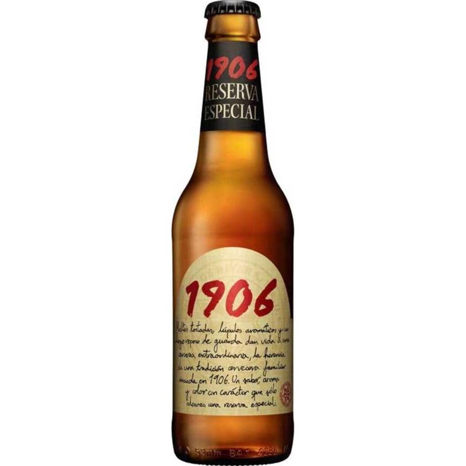 Cerveza Estrella Galicia 1906 Pack 24 Unidades 33cl.