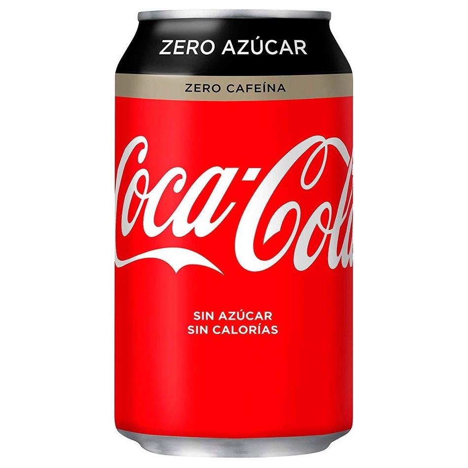 Coca Cola Zero Zero Pack 24 unidades 33cl.