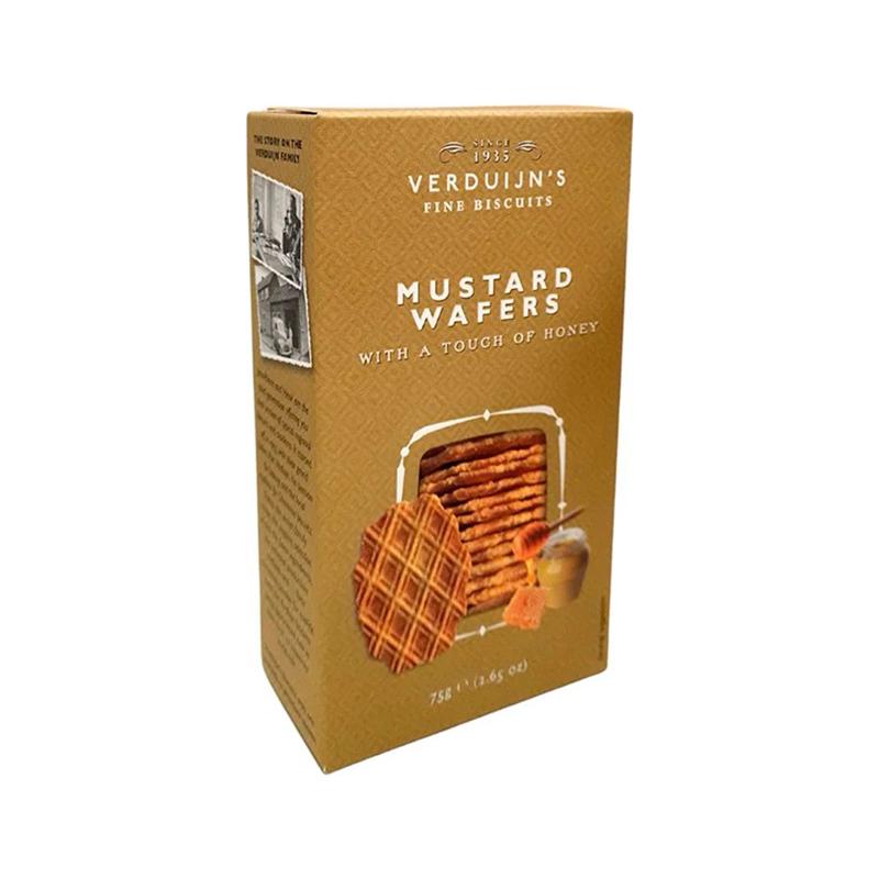 Cheese wafers with mustard and honey 75g