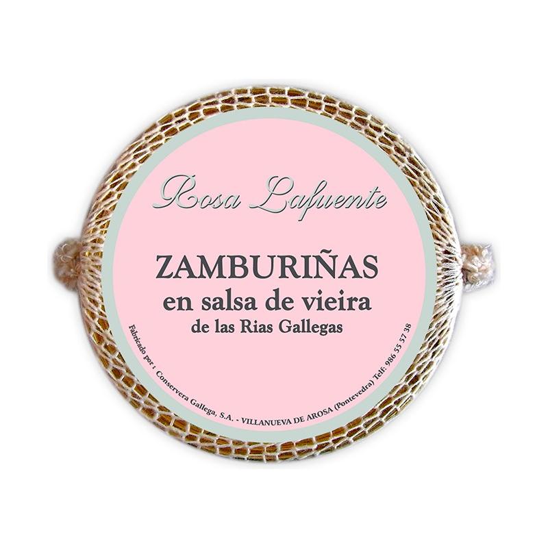 Zamburiñas en salsa de vieiras Paco Lafuente 111g